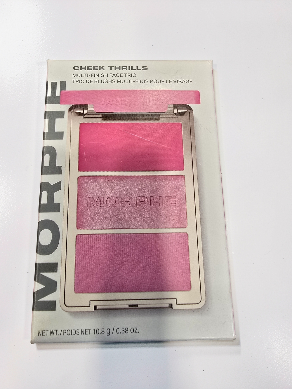 Morphe Cheek Thrills Multi-Finish Face Trio Blush Palette